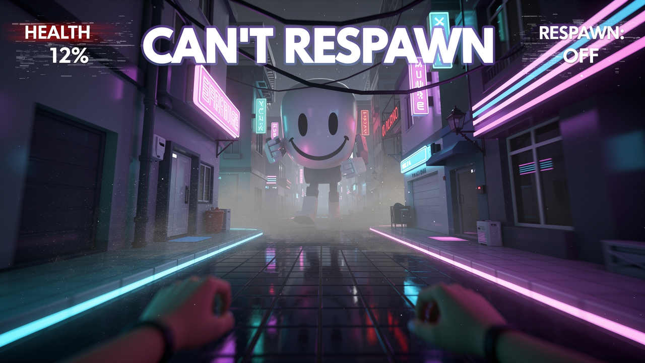 AI-generated POV chase action YouTube thumbnail