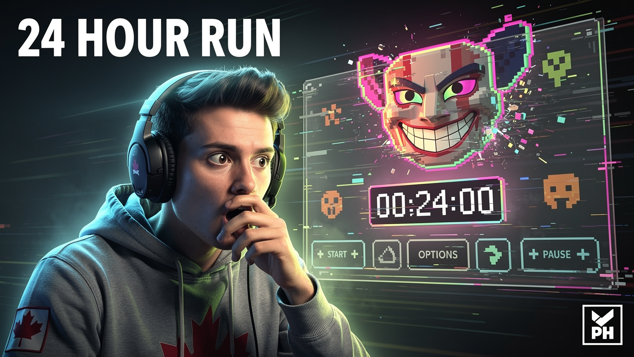AI-generated Roblox gaming challenge YouTube thumbnail